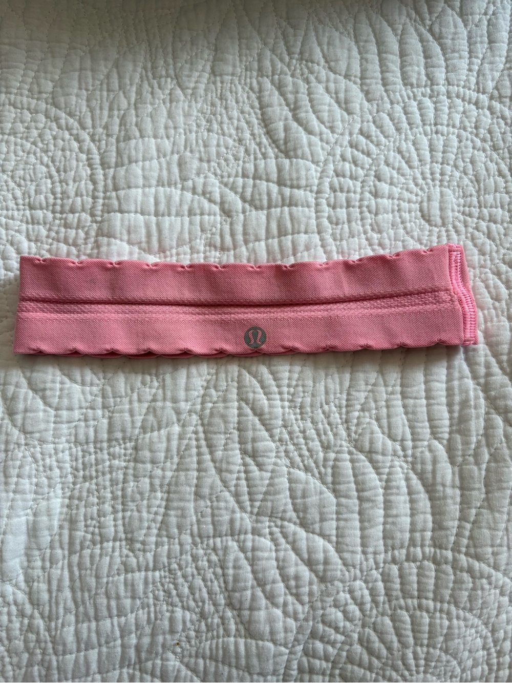 Lululemon Pink Headband - Soft Stretch Activewear Accessory